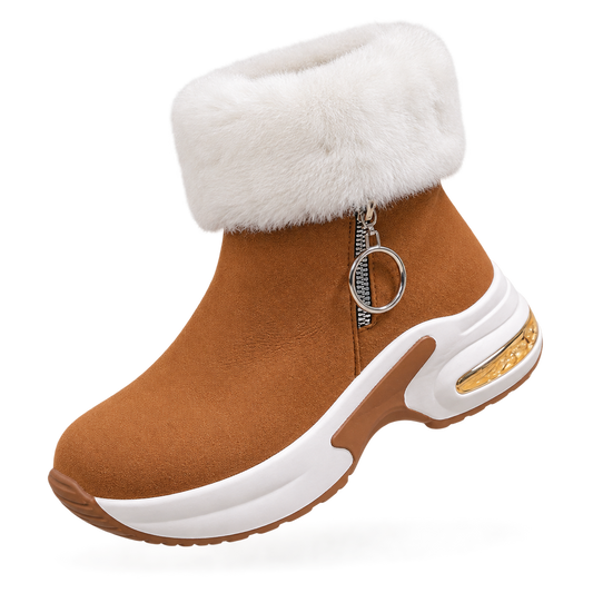 Fioyara – Bota de neve acolchoada em sintético