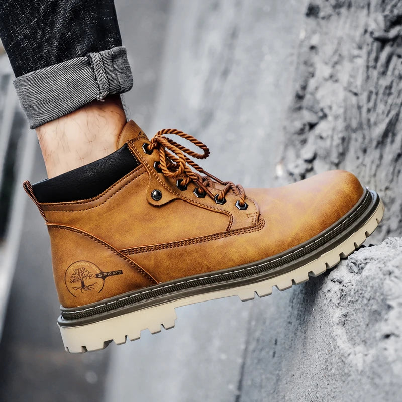 Crestholt – Bota Homem com forro super quente e impermeável