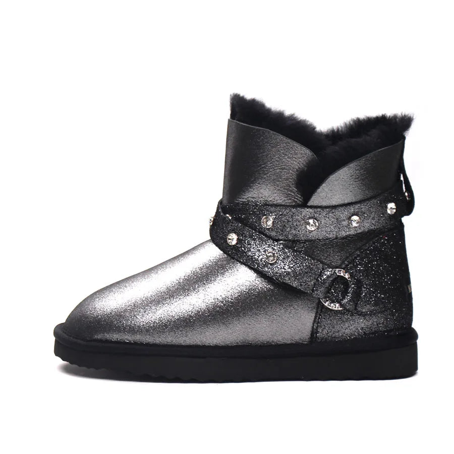 Catamarca - Bottes ultra confortables et chaudes (cuir véritable) 