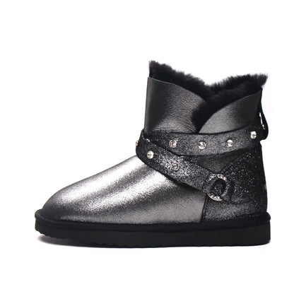 Catamarca - Bottes ultra confortables et chaudes (cuir véritable) 