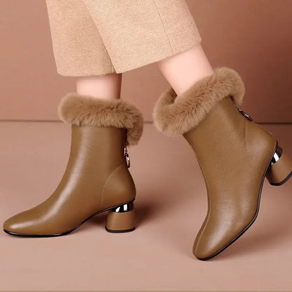 Bottes Paola Gio - Cuir véritable