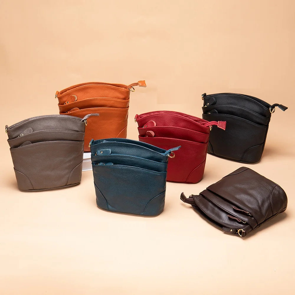 "Loliana Pura" Tasche – Kompaktes Echtleder