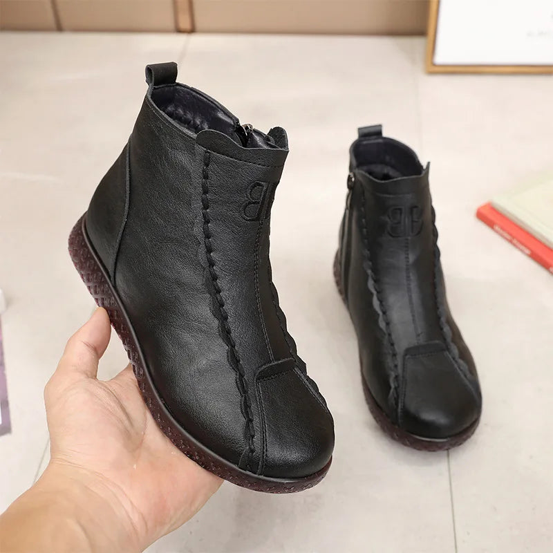Bottes Quanna - Cuir véritable