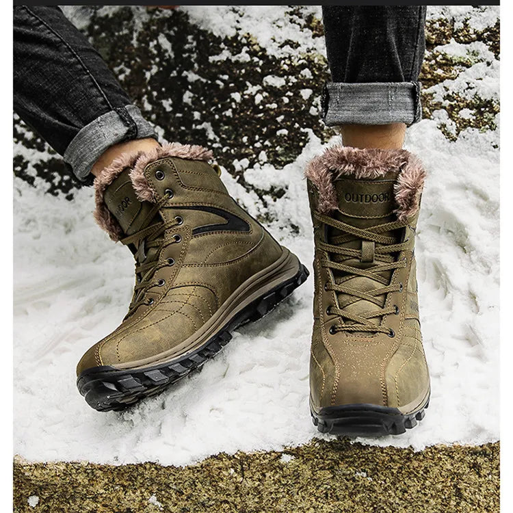 Fernridge – Bota Homem com forro super quente e impermeável