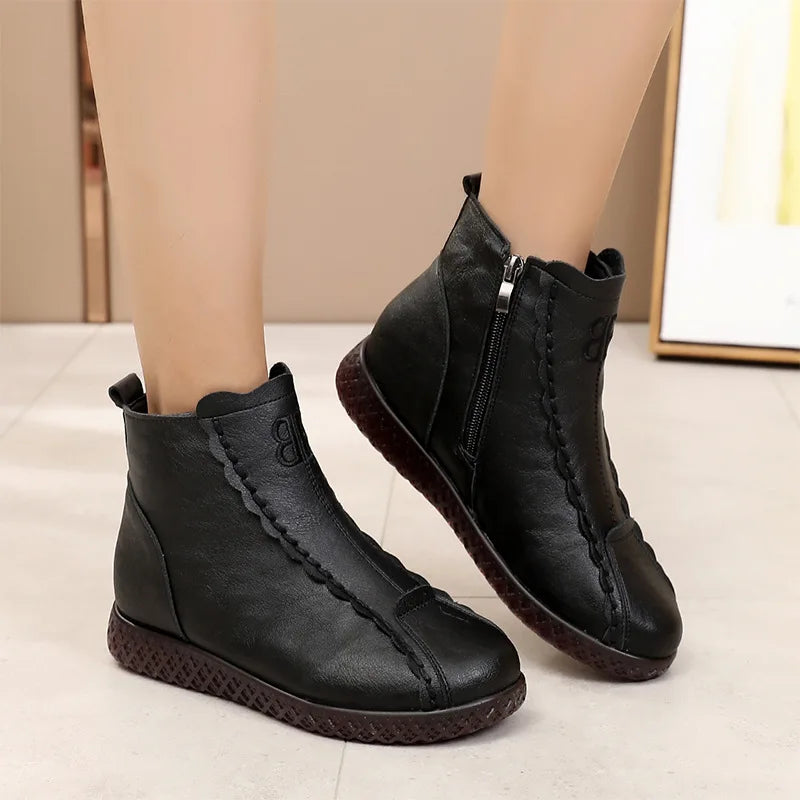 Bottes Quanna - Cuir véritable