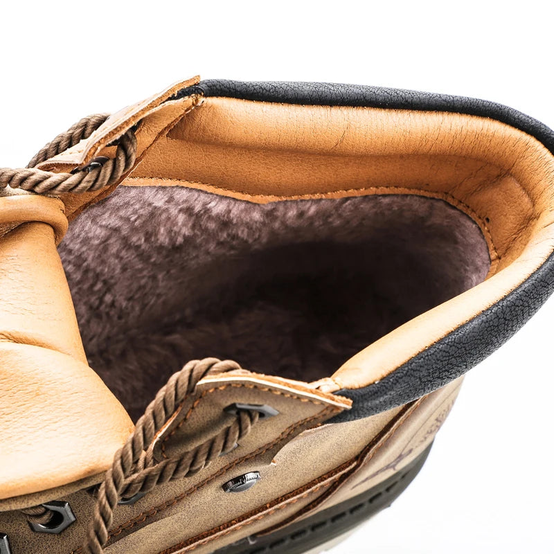 Crestholt – Bota Homem com forro super quente e impermeável