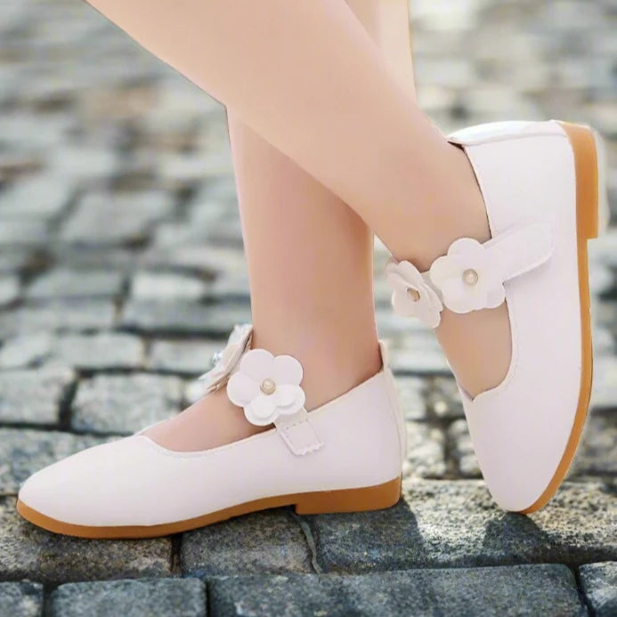 Chaussure de ballerine à fleurs (très confortable)