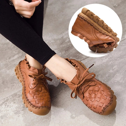 Lana Nuria - Baskets en cuir véritable ultra confortables
