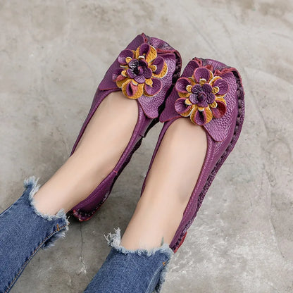 Lolitana - Chaussure en cuir véritable ultra confortable