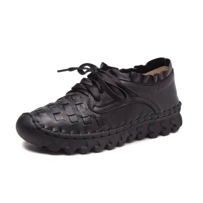 Lana Nuria - Baskets en cuir véritable ultra confortables