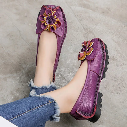 Lolitana - Chaussure en cuir véritable ultra confortable