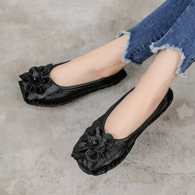 Lolitana - Chaussure en cuir véritable ultra confortable