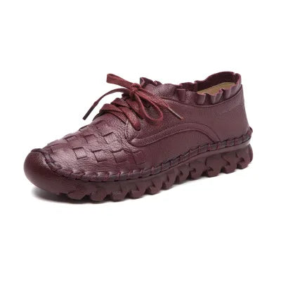 Lana Nuria - Baskets en cuir véritable ultra confortables