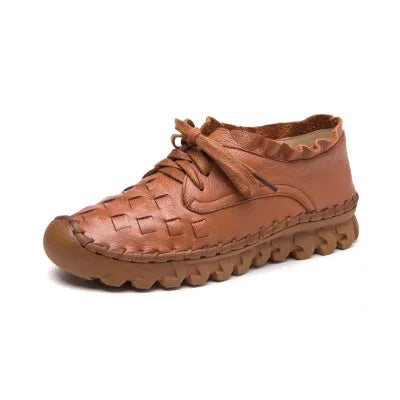 Lana Nuria - Baskets en cuir véritable ultra confortables