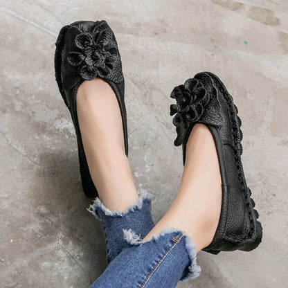 Lolitana - Chaussure en cuir véritable ultra confortable