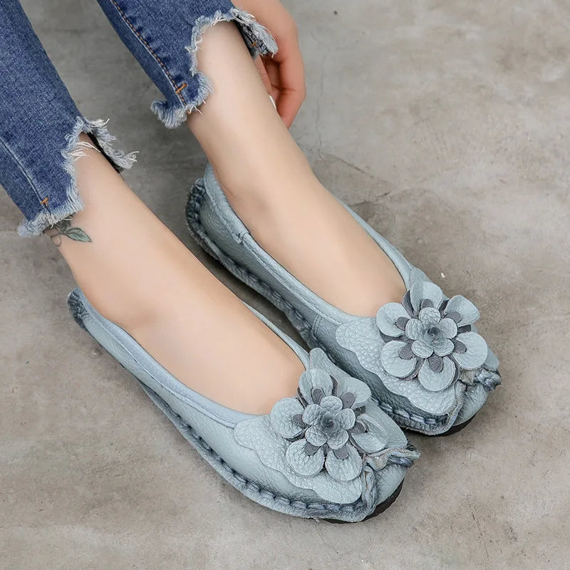 Lolitana - Chaussure en cuir véritable ultra confortable