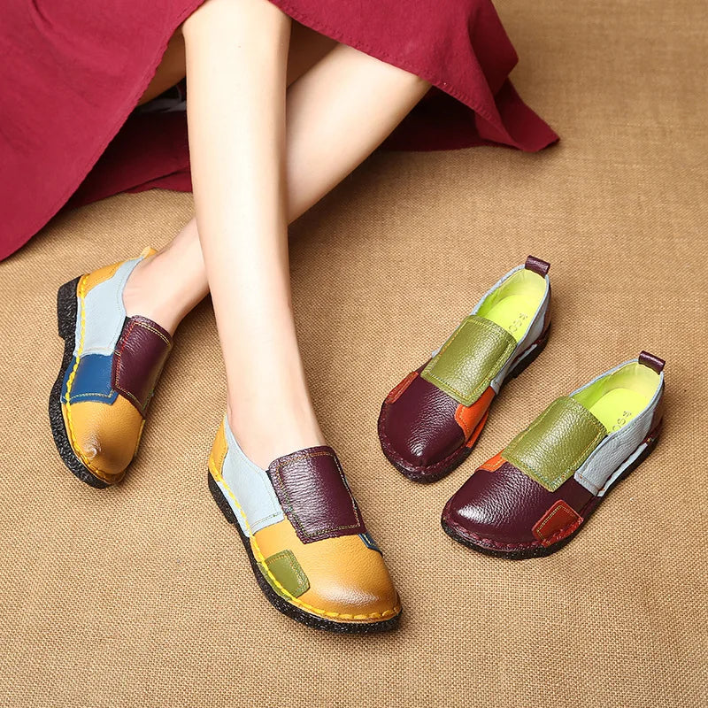 Chaussure droite Edora - Cuir véritable