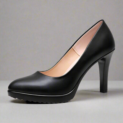 Escarpins en cuir pour femmes