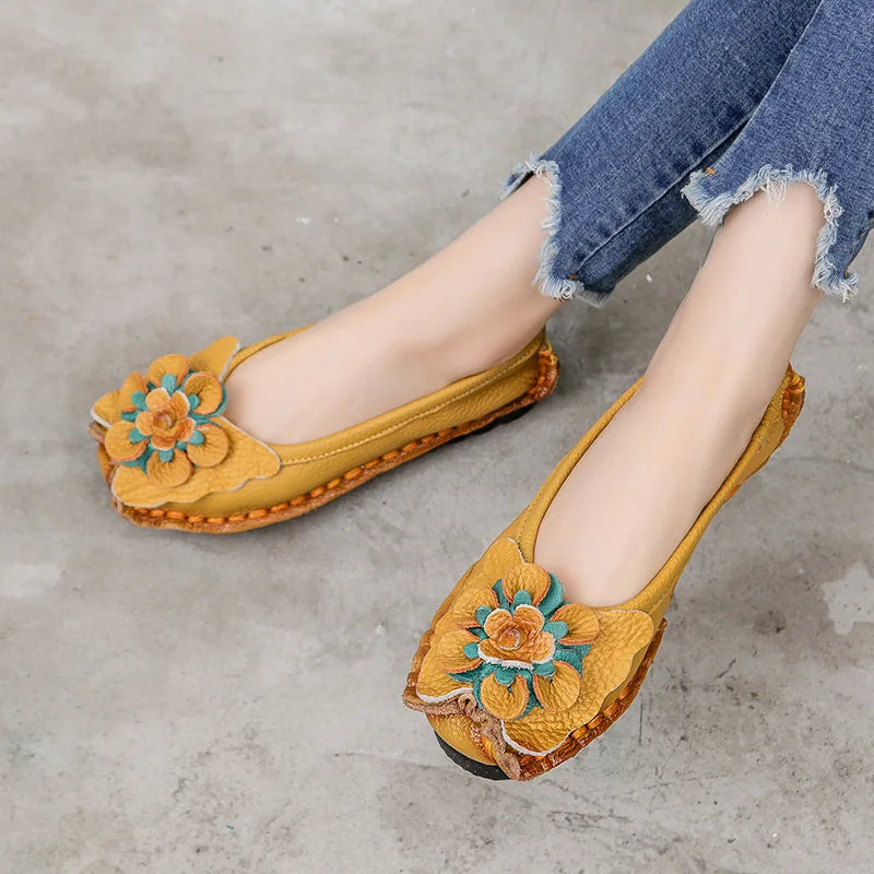 Lolitana - Chaussure en cuir véritable ultra confortable
