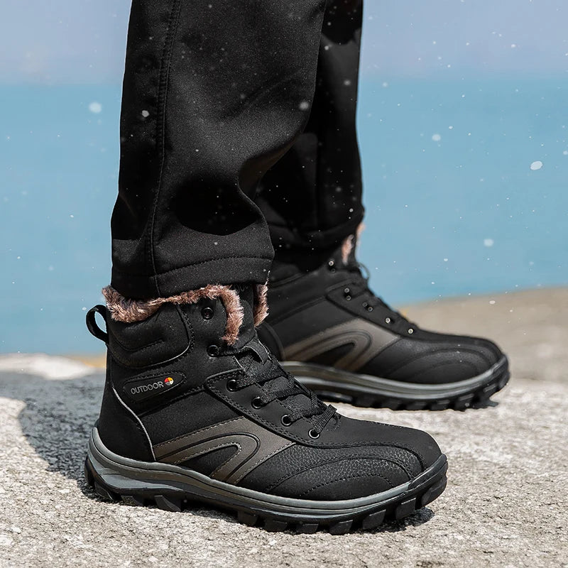 Fernridge – Bota Homem com forro super quente e impermeável