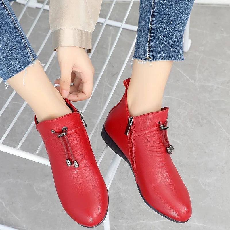 Bottes Arlette Serra - Imperméables et doublées (Cuir véritable)
