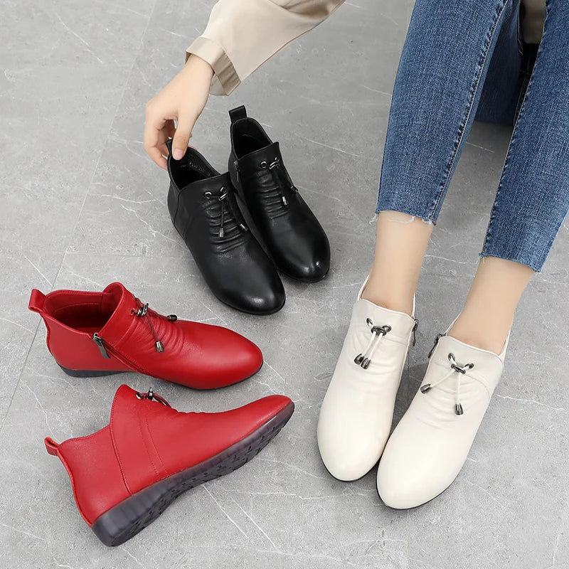 Bottes Arlette Serra - Imperméables et doublées (Cuir véritable)