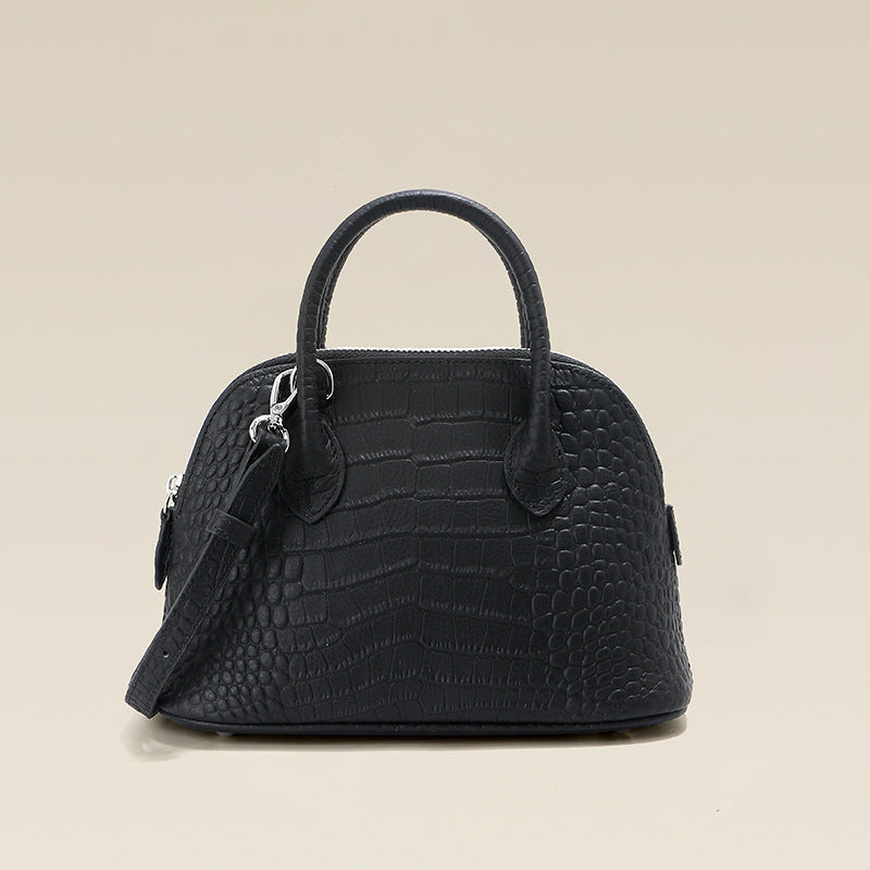 Bella Croco Mini – Bolsa em Couro Genuíno