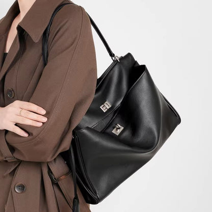 Camille – Sac à main élégant en cuir véritable
