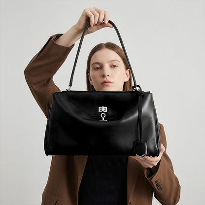Camille – Sac à main élégant en cuir véritable