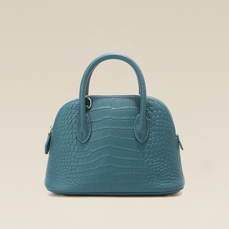 Bella Croco Mini – Bolsa em Couro Genuíno