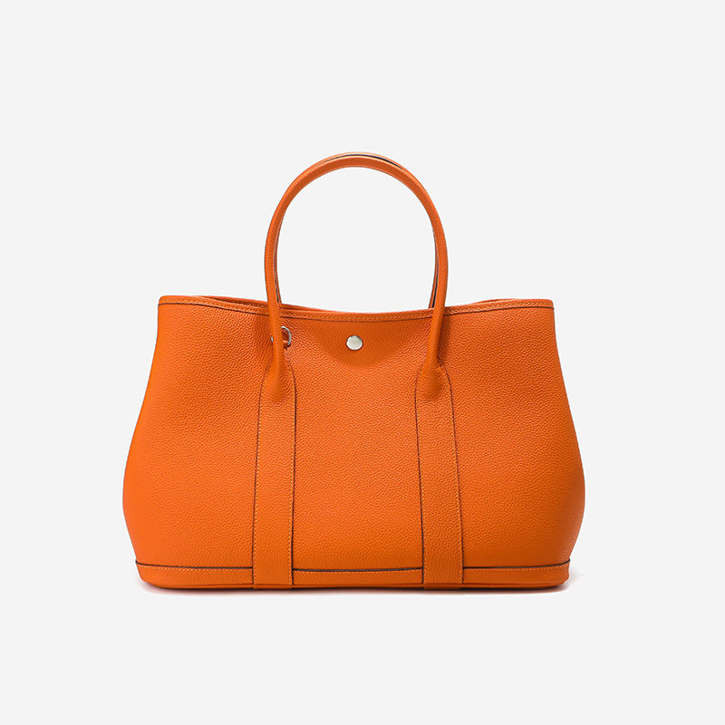 Brigitte – Sac à main élégant en cuir véritable style Togo