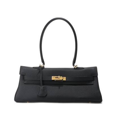 Sac bandoulière Grace 35 – Sac structuré en cuir grainé véritable