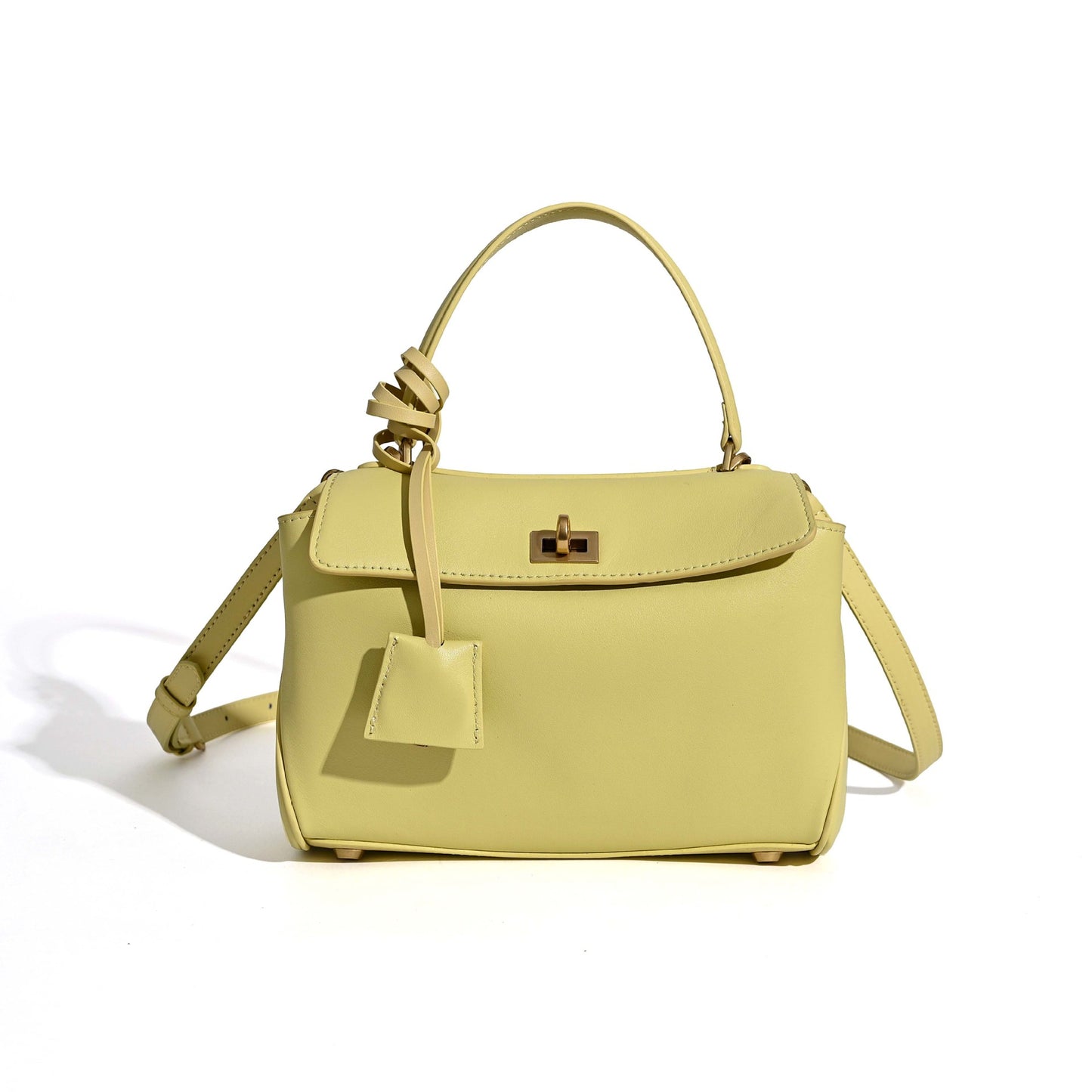 Sofia – Sac structuré en cuir de vachette pleine fleur