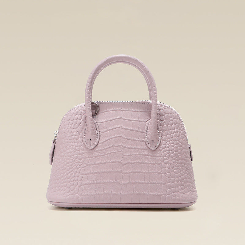 Bella Croco Mini – Bolsa em Couro Genuíno