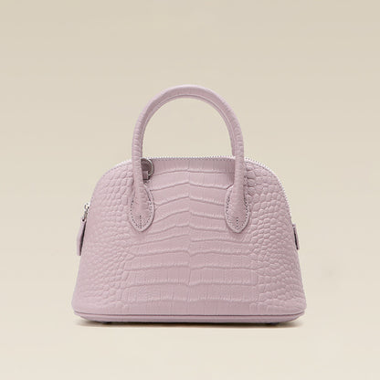 Bella Croco Mini – Bolsa em Couro Genuíno
