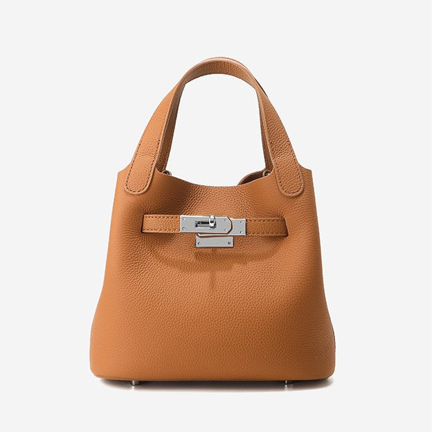 Elara Bucket – Bolsa em Couro Genuíno