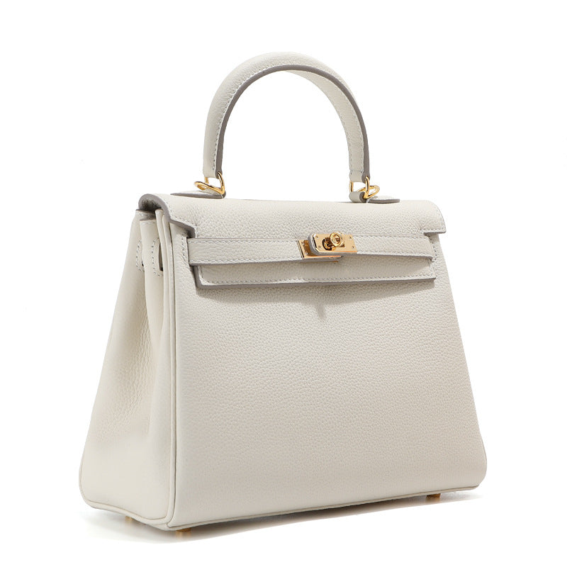 Sac Grace Pebbled en cuir véritable style grainé