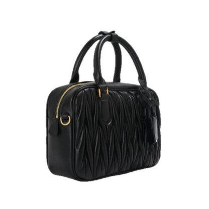 Aria Matelassé Mini – Bolsa em Couro Genuíno