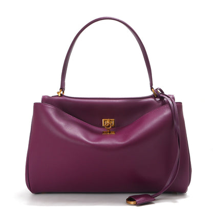 Camille – Sac à main élégant en cuir véritable