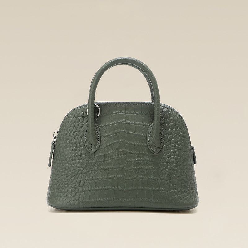 Bella Croco Mini – Bolsa em Couro Genuíno
