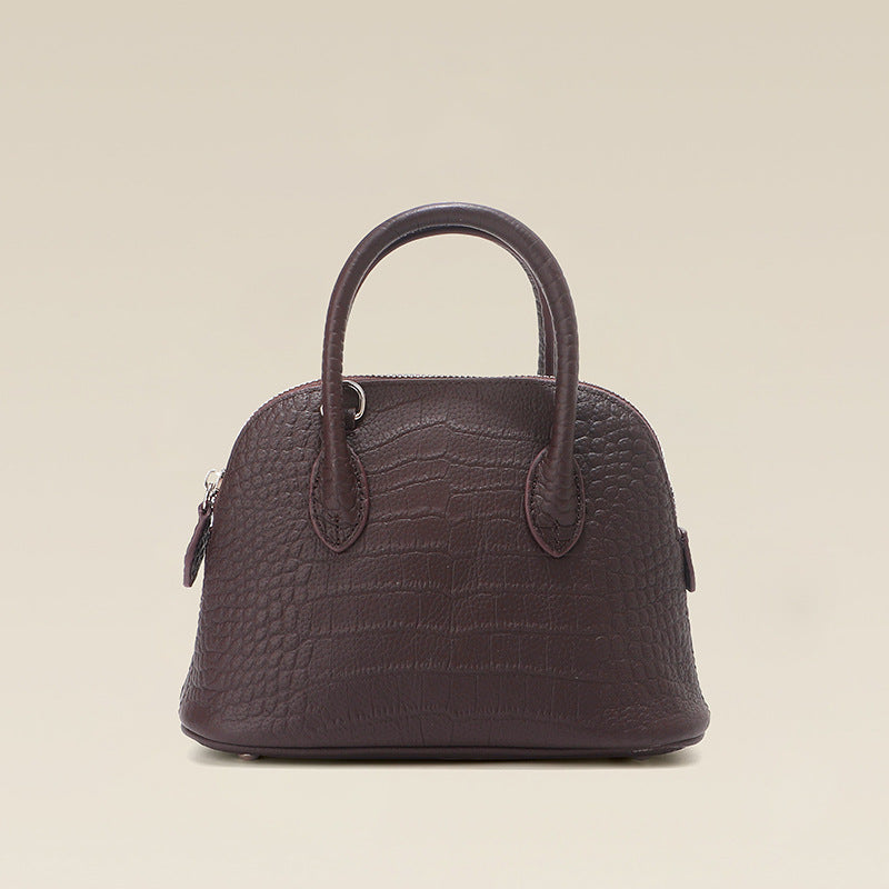 Bella Croco Mini – Bolsa em Couro Genuíno