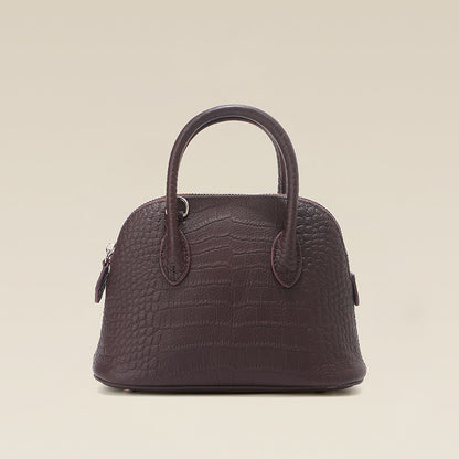 Bella Croco Mini – Bolsa em Couro Genuíno
