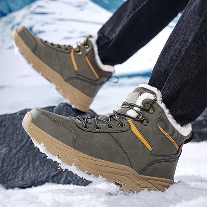 Roundholt – Bota Homem com forro super quente e impermeável