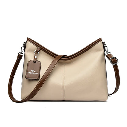 Sac seau élégant bicolore