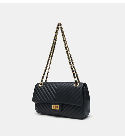 Véronique Chain – Bolsa em Couro Genuíno