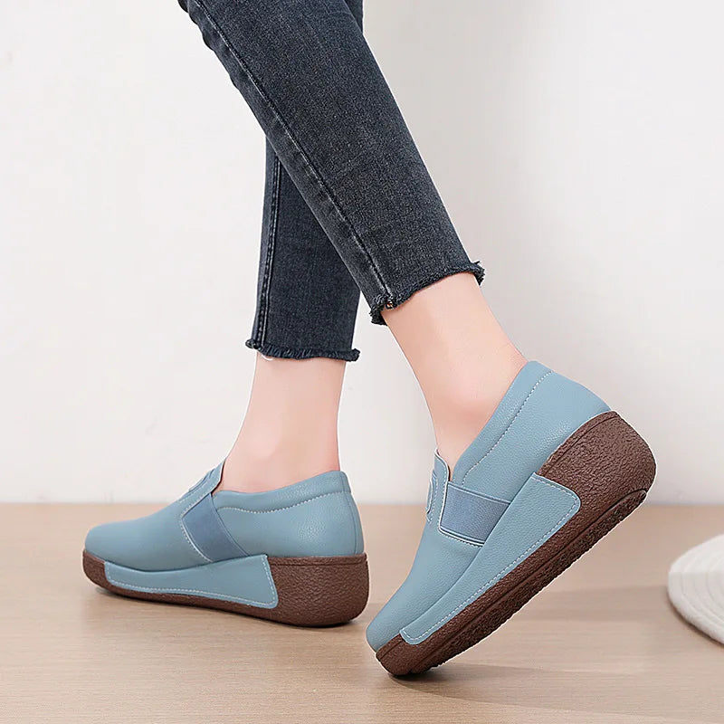 Chaussure ultra confortable (cuir véritable)