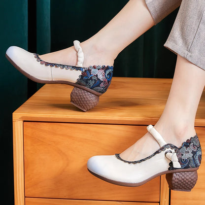 Gorla Mari - Chaussure ultra confortable (cuir véritable)