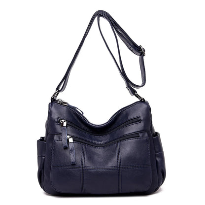 Sac « Nappa Lux » – Cuir végan imperméable au style décontracté haut de gamme