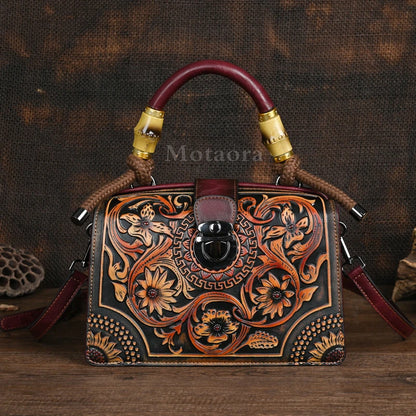 Mala Floral Elisa Vintage – Design Elegante de Alta Qualidade