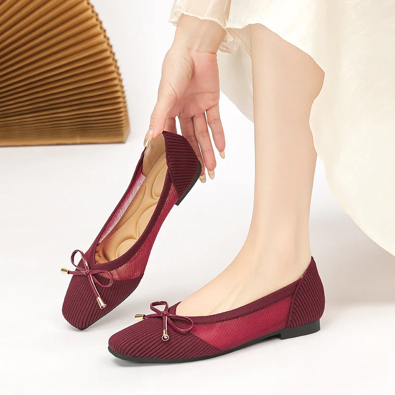 Ballerines en dentelle Miss Isadora - Chaussures très élégantes et confortables